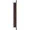 Ekena Millwork Premium 6" Flush Pull For Barn Doors 3/4" Thick or Greater, Copper Vein GB6001FP06CV - alternate 2